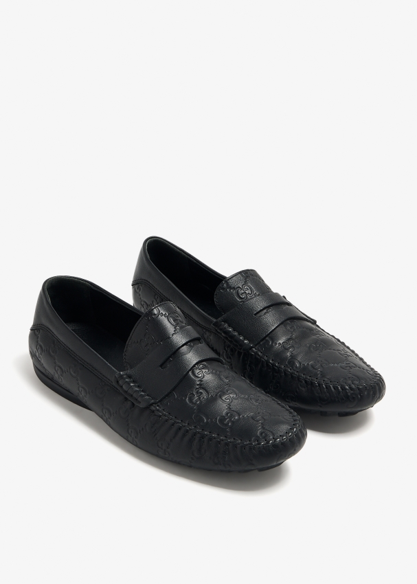 Pre owned gucci loafers on sale