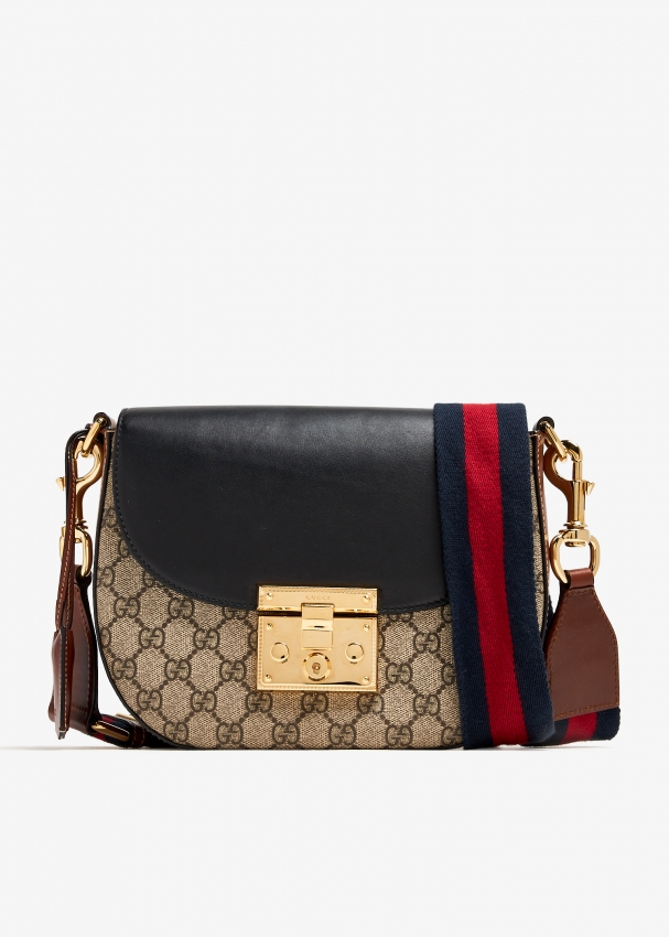 Gucci Pre Loved Padlock medium saddle bag for Women Prints in Qatar Level Shoes