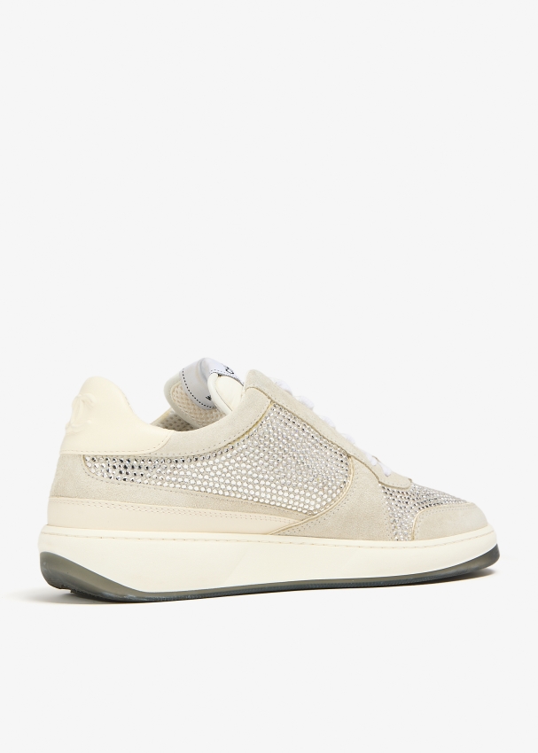 Chanel Pre-Loved CC Logo embellished sneakers for Women