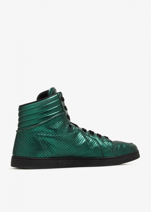 Gucci Pre Loved Coda high top sneakers for Men Green in UAE Level Shoes