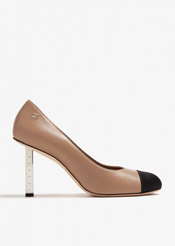 Louboutin beige pumps shop