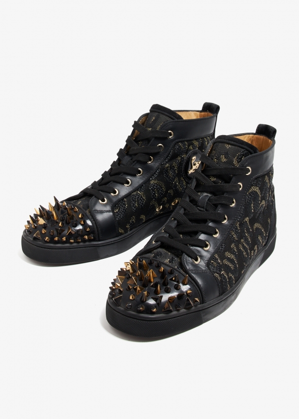 Christian Louboutin Pre Loved Lou Pik Pik sneakers for Men Black in UAE Level Shoes