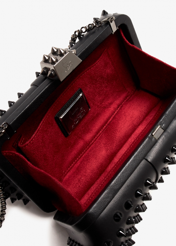 Christian louboutin spike clutch store