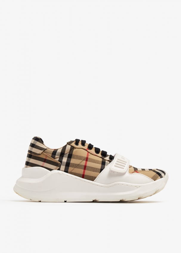 Shop Burberry Pre Loved Sneakers in Qatar Level Shoes