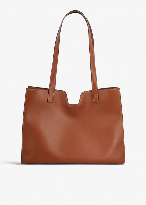 Celine leather tote bag deals