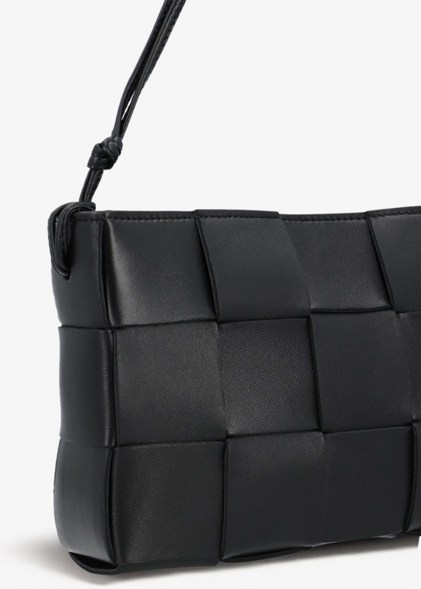 Bottega Veneta Pre Loved Cassette pouch bag for Women Black in Bahrain Level Shoes