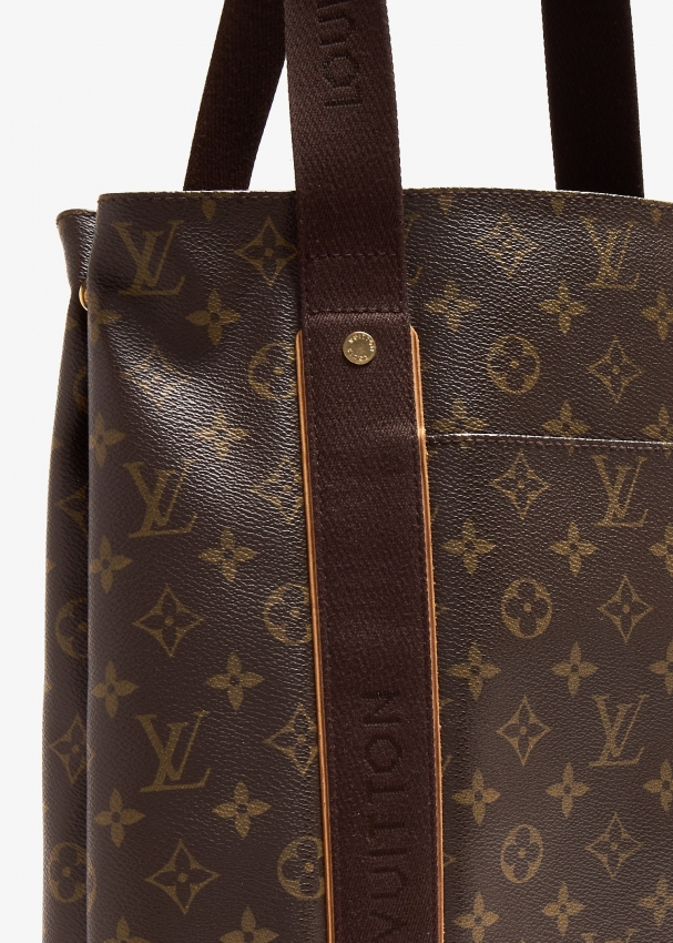 Louis Vuitton Pre Loved Monogram Cabas Beaubourg tote bag for Women Brown in Oman Level Shoes