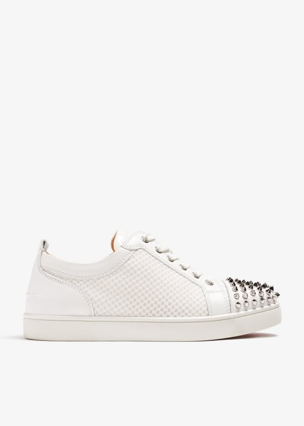Christian Louboutin Pre Loved Vieira spiked sneakers for Men White in UAE Level Shoes
