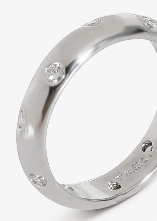 Tiffany and co silver band ring clearance
