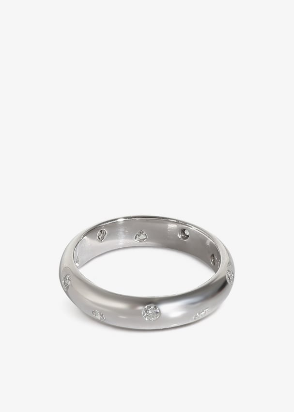 Tiffany Co. Pre Loved Etoile band ring for Women Silver in UAE Level Shoes