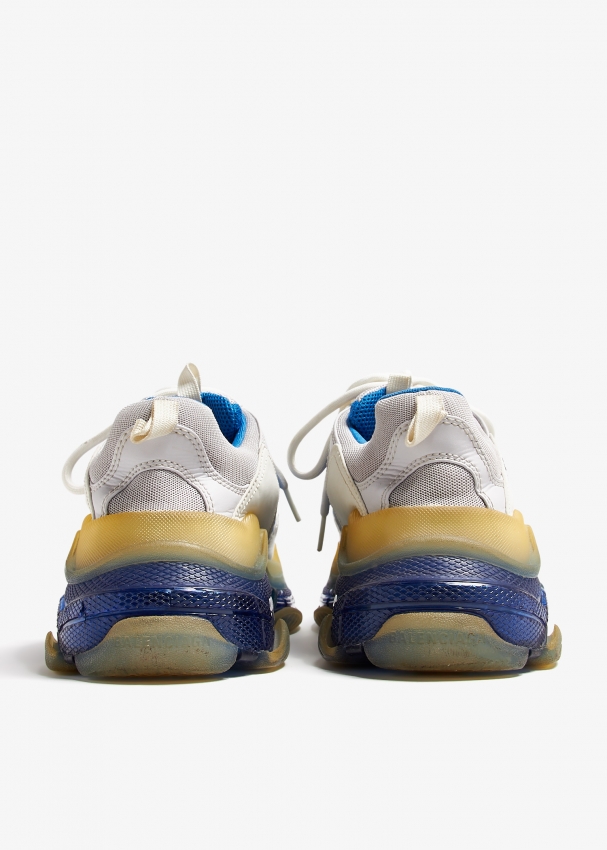 Balenciaga Pre Loved Triple S sneakers for Men White in KSA Level Shoes