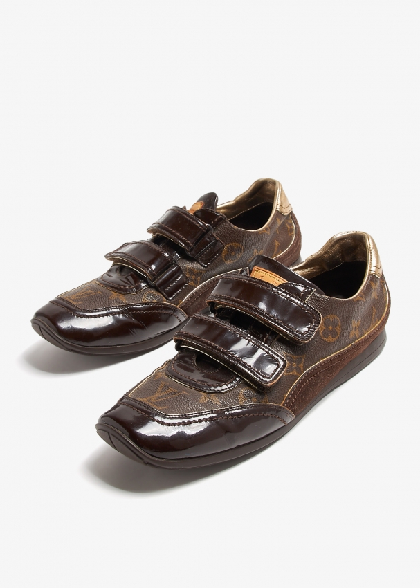 Louis vuitton velcro sneakers online