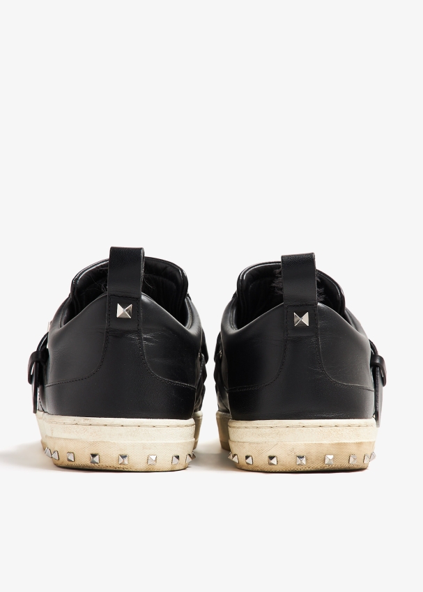 Valentino Garavani Pre Loved V Punk slip on sneakers for Men Black in KSA Level Shoes
