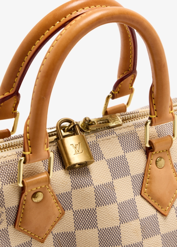 Louis Vuitton Pre Loved Speedy Bandouliere 25 bag for Women Beige in Oman Level Shoes