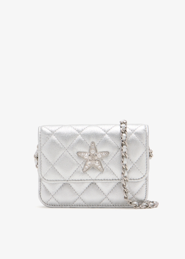 Chanel Pre-Loved CC Walk of Fame chain crossbody bag for