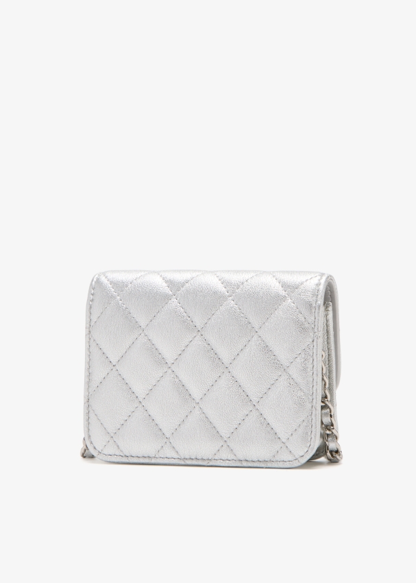 Chanel Pre-Loved CC Walk of Fame chain crossbody bag for