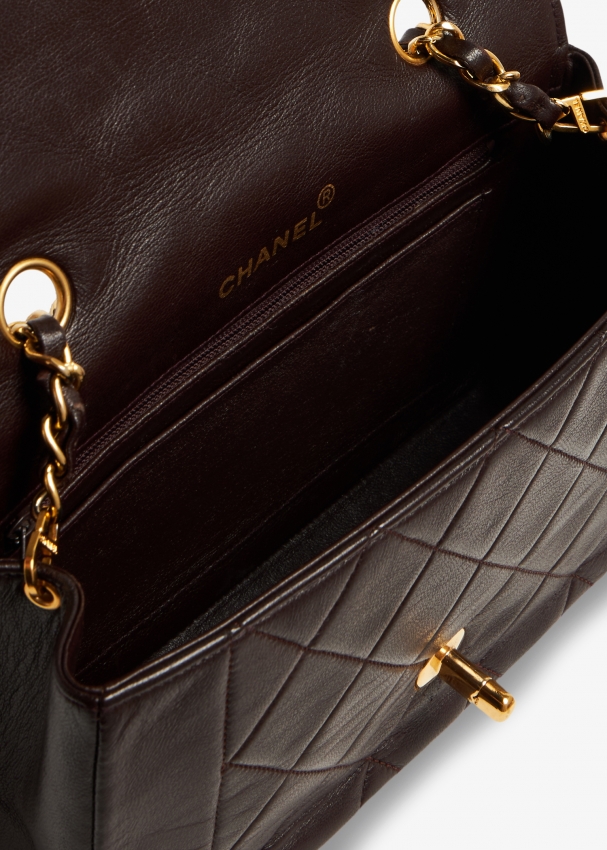 Chanel diana black leather - Gem