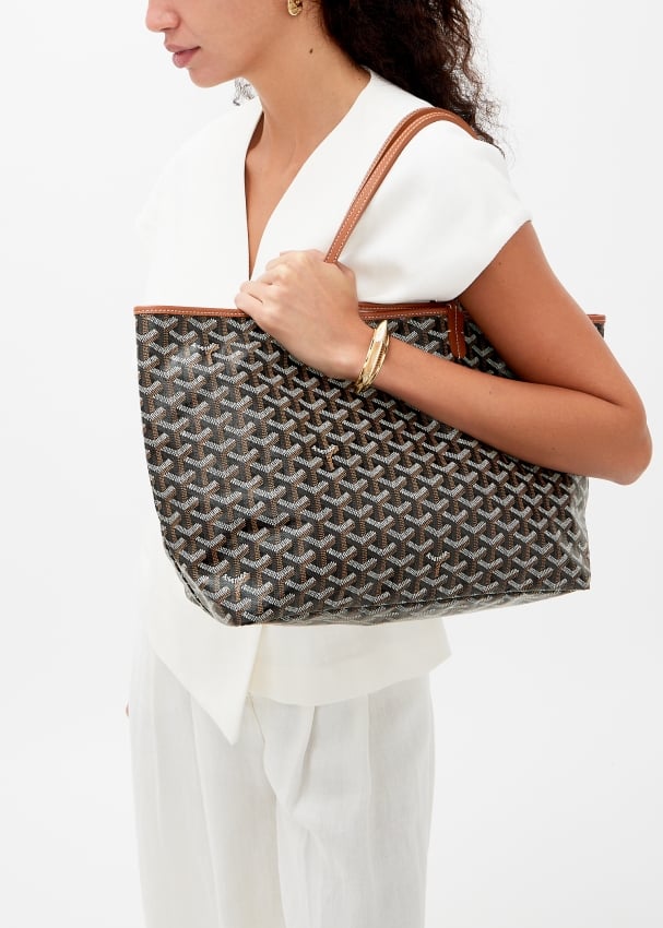 Goyard Pre Loved Saint Louis PM bag for Women Black in Qatar Level Shoes