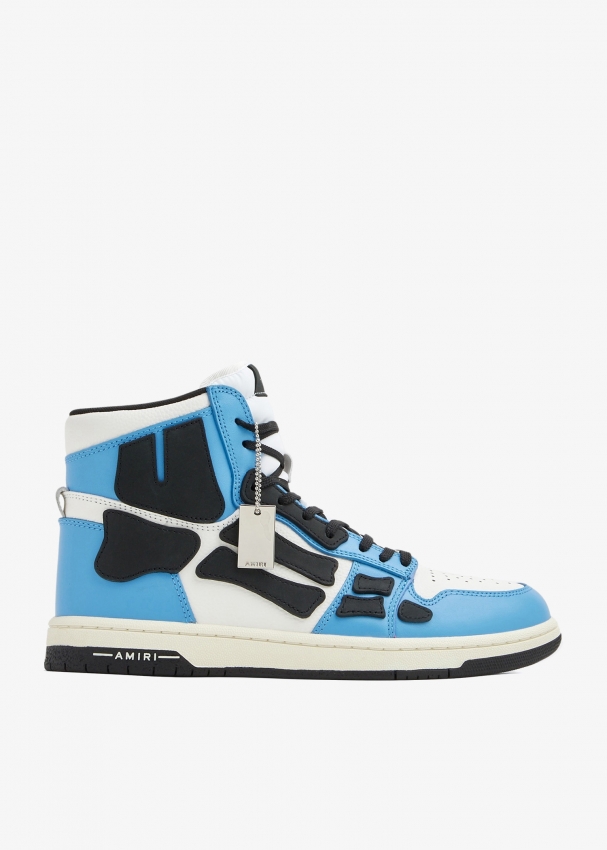 AMIRI Skel hi-top sneakers for Men - Blue in UAE | Level Shoes