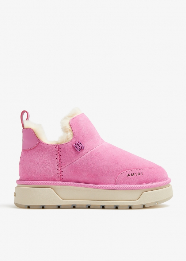 AMIRI Malibu boots for Women Pink in Bahrain Level Shoes
