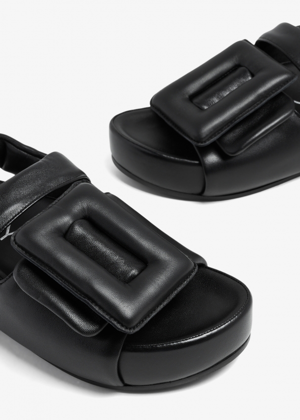 block heel jelly shoes