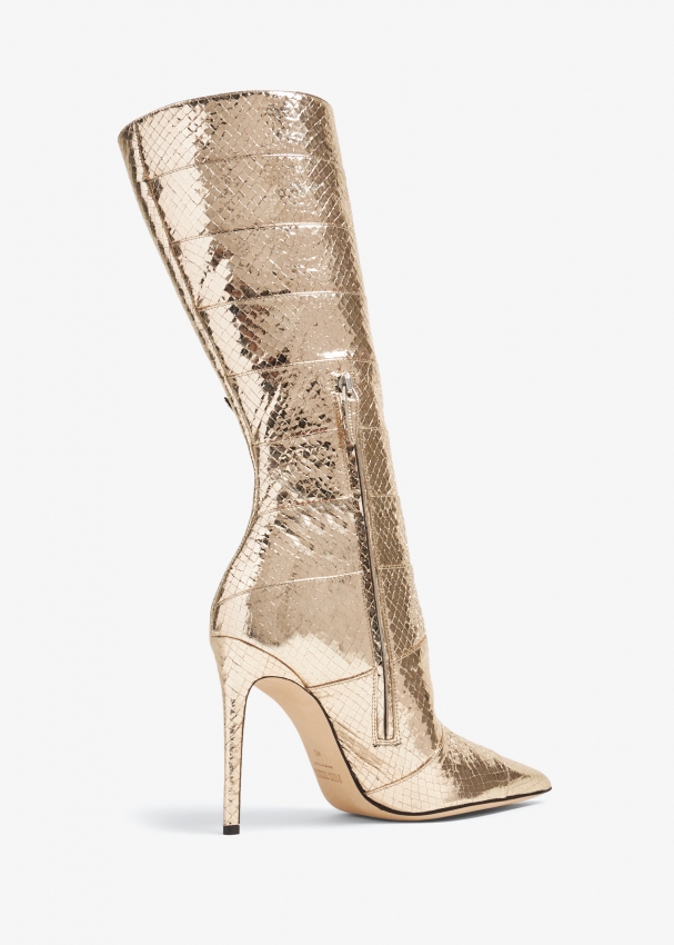 Paris Texas Tyra boots for Women Gold in UAE Level Shoes