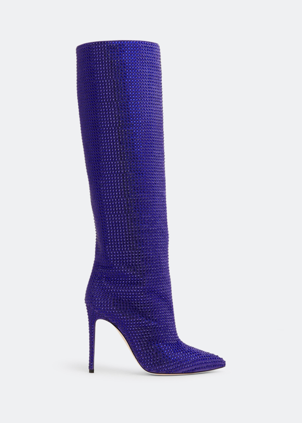Paris Texas Holly stiletto boots for Women Purple in UAE Level Shoes