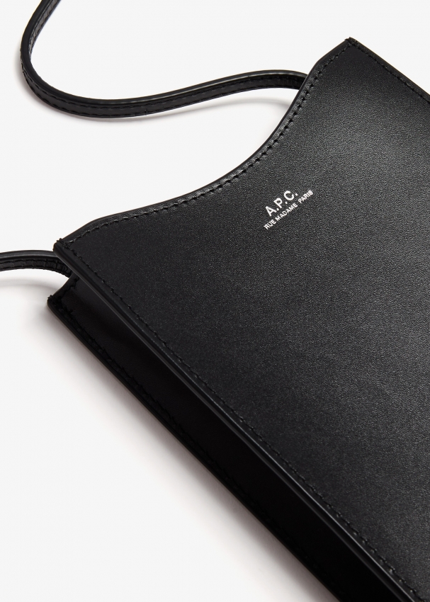 A.P.C. Jamie neck pouch for Men - Black in UAE | Level Shoes