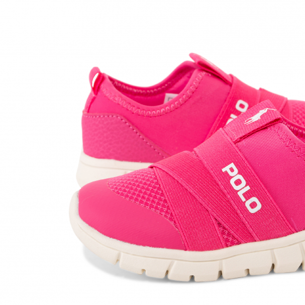 Pink polo deals sneakers