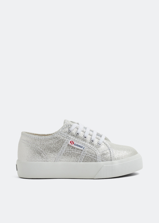 Superga Lamew 2750 Metallic Silver Sneakers | Sneakers, Silver sneakers,  Shoes