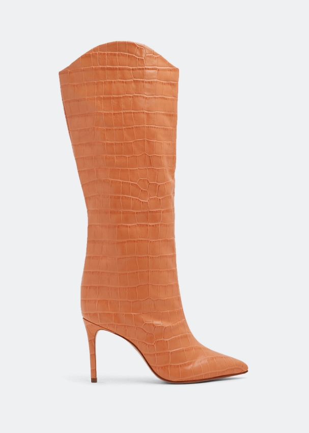 Schutz Maryana boots for Women Orange in Bahrain Level Shoes