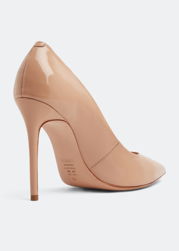 Schutz Verniz pumps for Women Beige in UAE Level Shoes