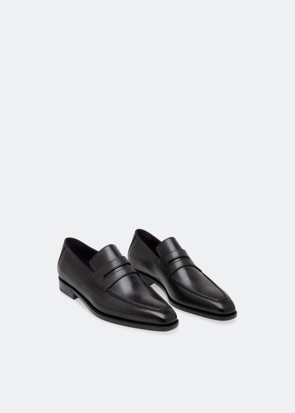 Berluti Andy Demesure leather loafers for Men - Black in KSA