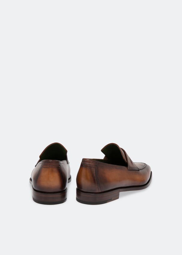 Berluti Andy Demesure leather loafers for Men - Brown in KSA