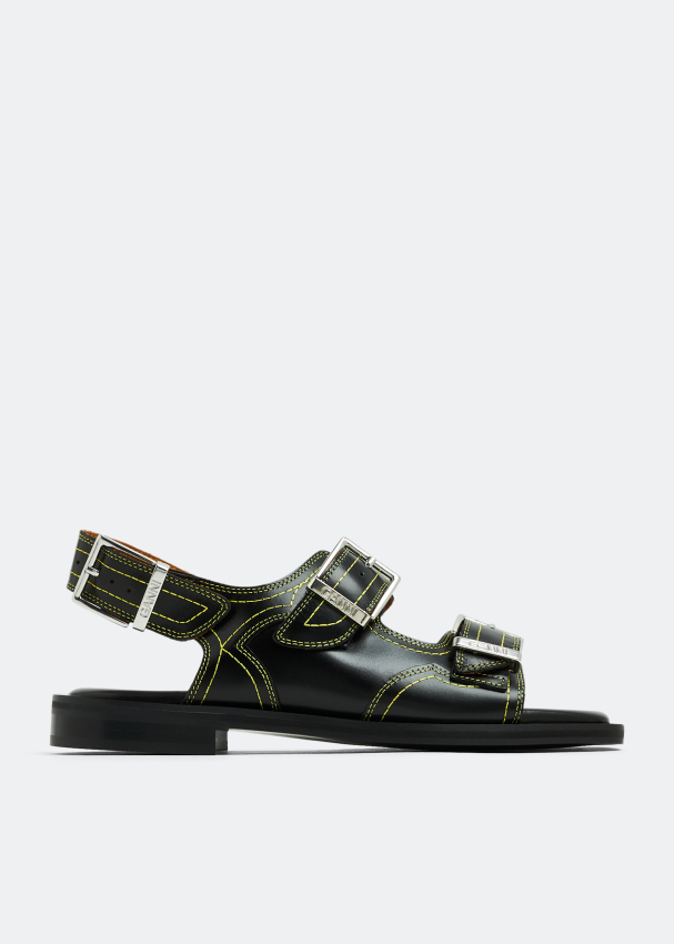 Black western sandals deals