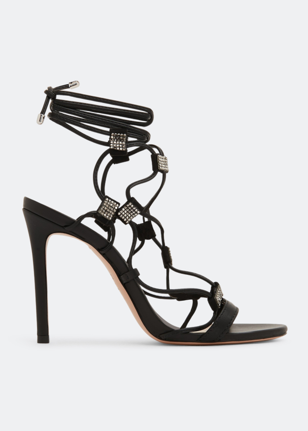 Schutz Kallie sandals for Women - Black in UAE | Level Shoes