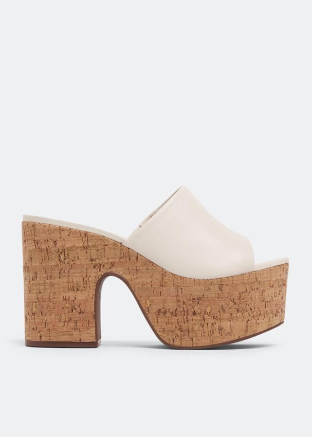 Schutz Dalle cutout sandals for Women - White in UAE | Level Shoes