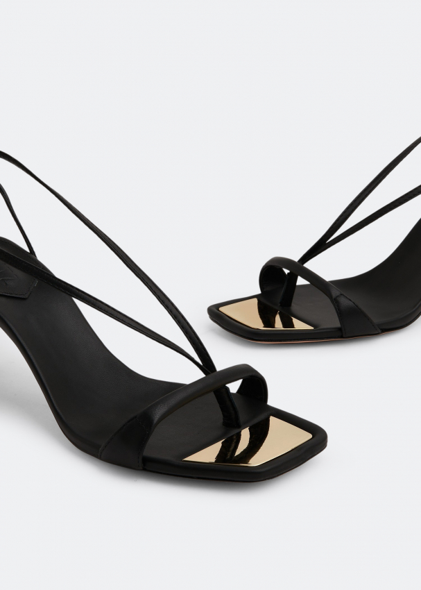 Berry wraparound sandal deals