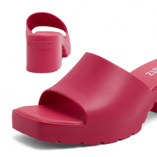 Schutz Mizzy sandals for Women - Pink in Bahrain | Level Shoes