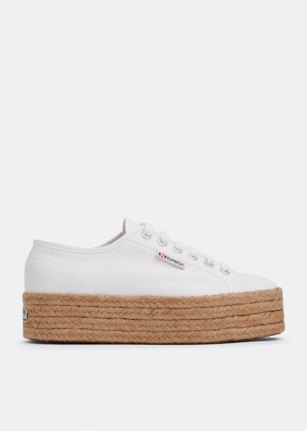 Superga jute platform sneakers 2025