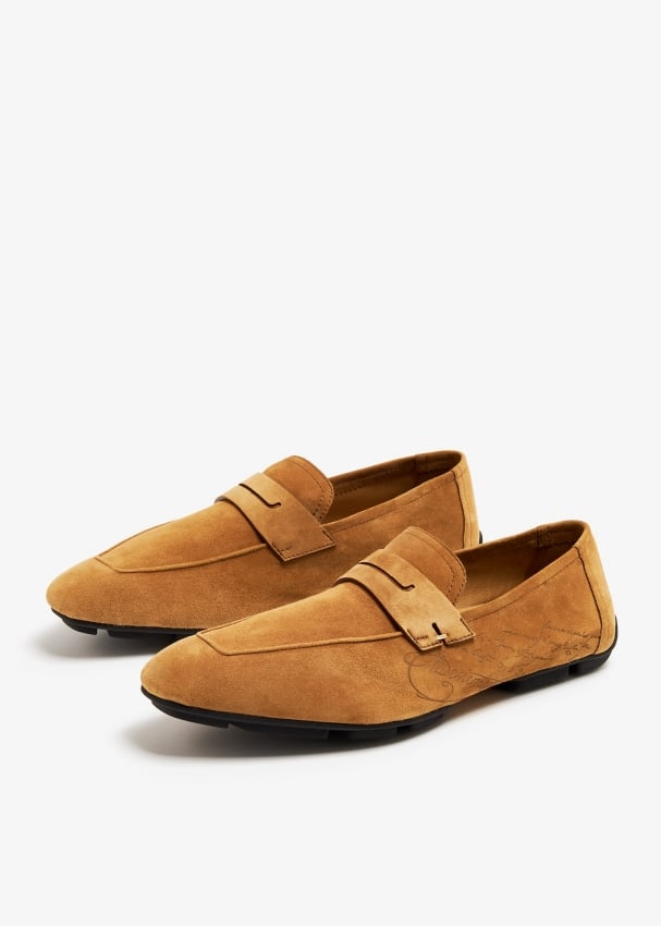 Berluti Rimini driving shoes for Men Brown in KSA Level Shoes