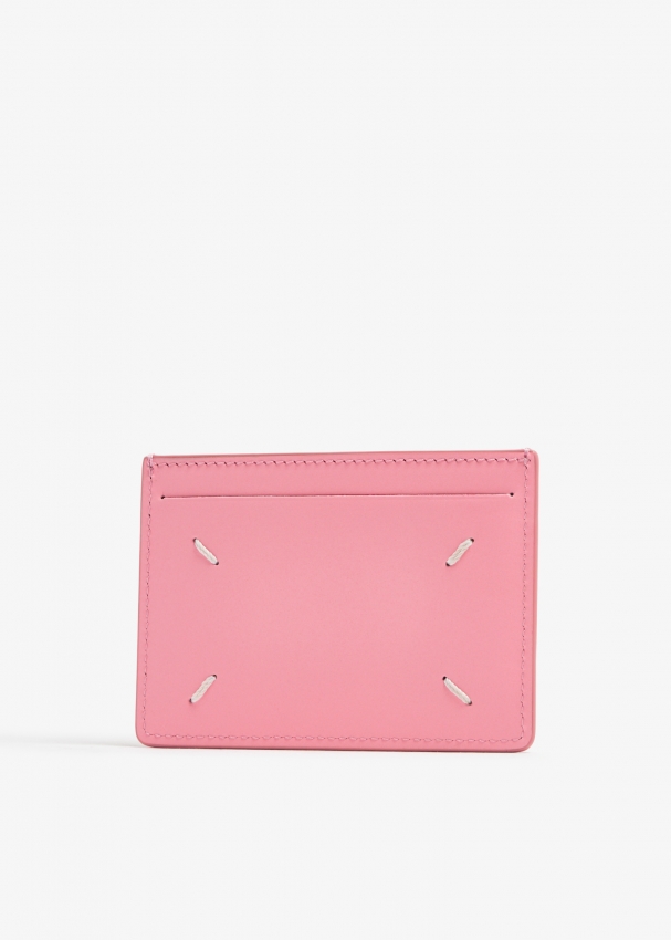 Maison Margiela Four stitches cardholder for Women - Pink in KSA 