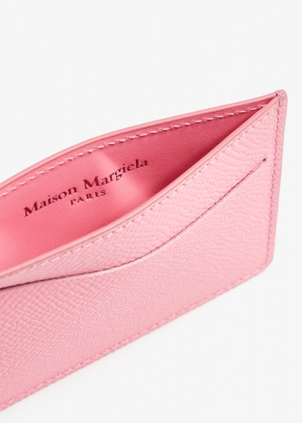 Maison Margiela Four stitches cardholder for Women - Pink in KSA 