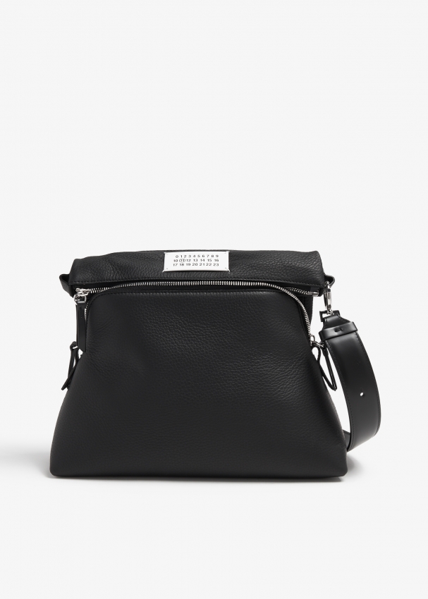 Maison Margiela Soft 5AC on-body bag for Women - Black in Maison Margiela Soft 5AC on-body bag for Women - Black in