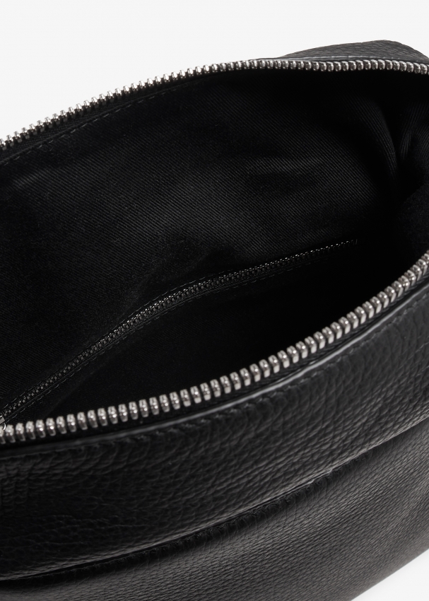 Maison Margiela Soft 5AC on-body bag for Women - Black in Maison Margiela Soft 5AC on-body bag for Women - Black in