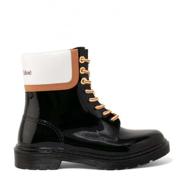 See By Chlo Florrie rain boots for Women Black in Oman Level