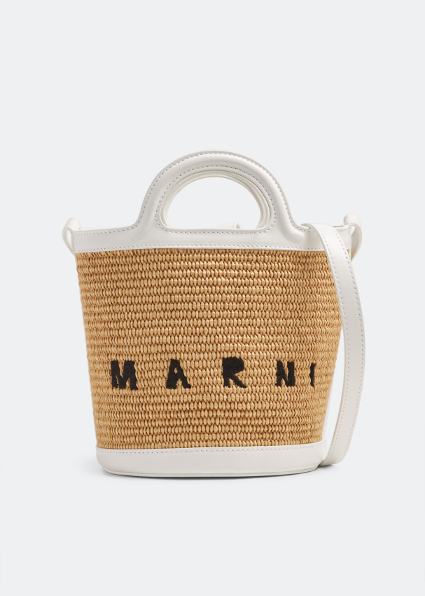 Marni Tropicallia mini tote bag for Women - Beige in UAE | Level Shoes