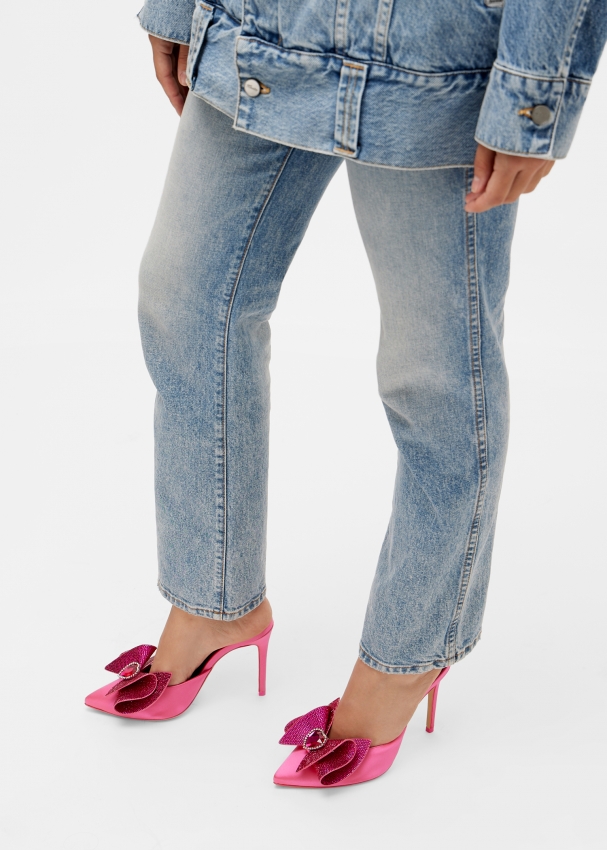 Sophia Webster Leah mules for Women - Pink in UAE | Level Shoes Sophia Webster Leah mules for Women - Pink in UAE | Level Shoes