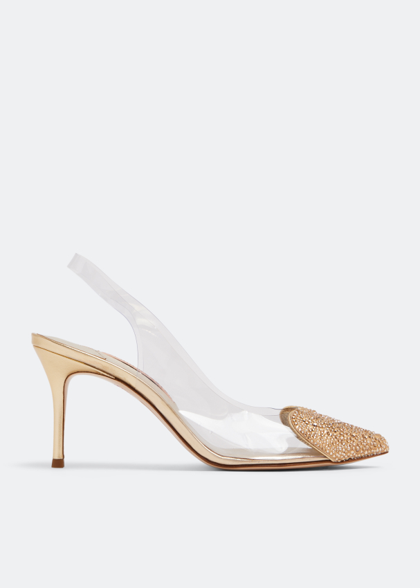 Sophia Webster Amora Mid slingback pumps for Women - Gold in UAE ...