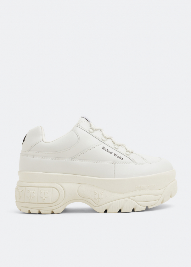 Naked Wolfe Sporty sneakers for Women White in UAE Level Shoes